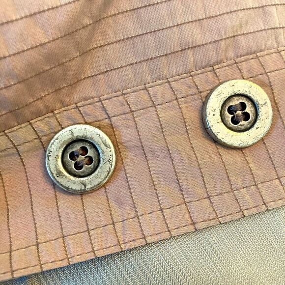 Finicky Filly Rare Elegant Blazer in Shimmery Pink w/ gray, zipped pockets - Picture 14 of 16